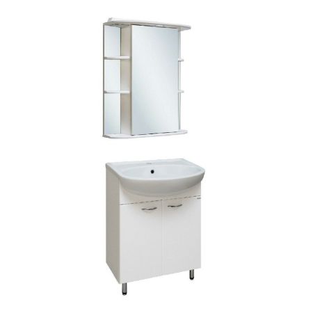 Тумба под раковину Runo Уют 60 4620750020545 Белая