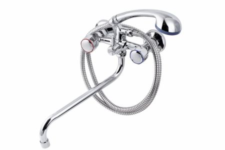 Смеситель для ванны с душем FAUZT FZs-471-63 тип См-ВУДРНШлА, артикул FZs-471-63