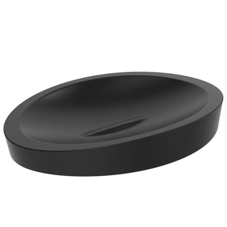 Colombo Plus Мыльница настольная, цвет: цвет: чёрный матовый, артикул W4940.NM