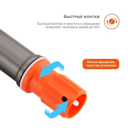 Смеситель для раковины Prohanss P35.10.09, графит