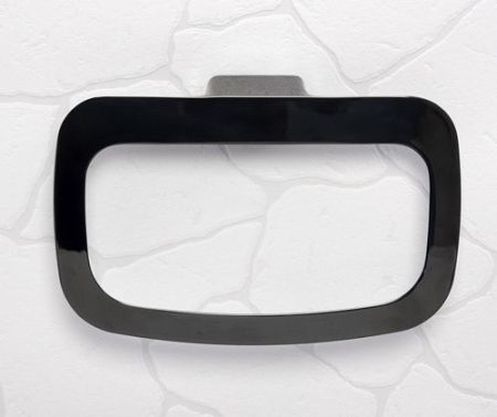 Кольцо для полотенец WasserKRAFT Glan K-5160 Черный глянцевый, артикул K-5160