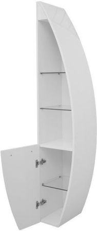 Шкаф-пенал De Aqua Эскалада RS0 R белый