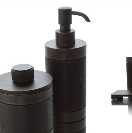 Bertocci Easy Cтакан из композита, цвет белый матовый/Industrial Bronze, артикул 130 0922 8600