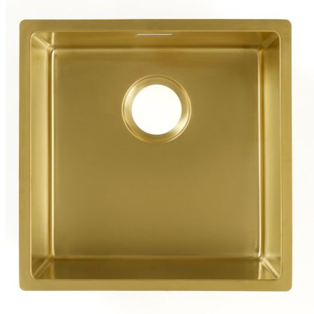 Кухонная мойка Grandex Aqua Optima 5011351, золото, артикул 5011351