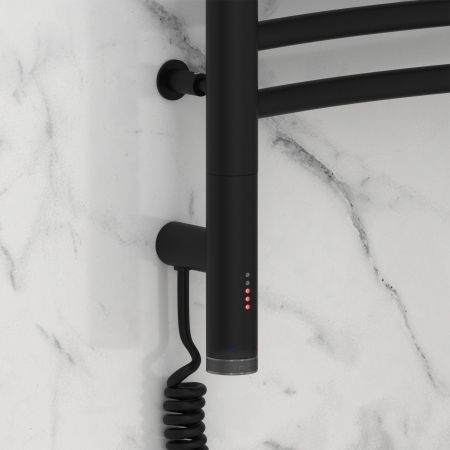 Полотенцесушитель, Сунержа, Флюид 3.0, электрический, ширина, мм-532, глубина, мм-80, высота, мм-724, межосевое расстояние-500, перемычка-выгнутая, нагревательный элемент-ТЭН, подключение-нижнее слева, электрокомплект-МЭМ, мощность, Вт-300, материал-нержа, артикул 31-5820-6050