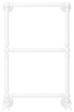 Полотенцесушитель, Сунержа, Ренессанс 1304, водяной, ширина, мм-472, глубина, мм-184, высота, мм-733, межосевое расстояние-400, подключение-нижнее, мощность, Вт-162, присоединительный размер-НР G 1/2" / НР G 3/4" (эксцентрик), материал-нержавеющая сталь, 