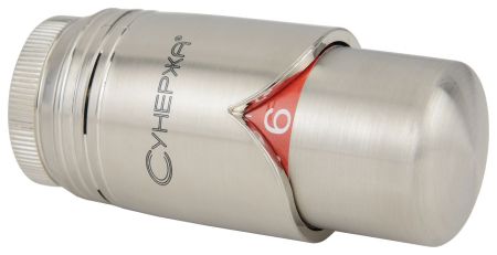 Термостатическая головка для автоматического терморегулятора (Сатин), артикул 071-1308-0002