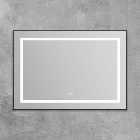 Зеркало BelBagno SPC-KRAFT-885-785-TCH-WARM-NERO