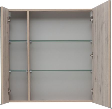 Мебель для ванной Aquanet Алвита New 80 1 ящик, 2 дверцы, дуб веллингтон белый, артикул 00274217