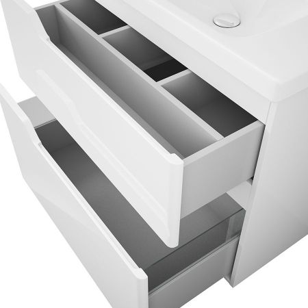 Тумба Hella stor 80, белый лак