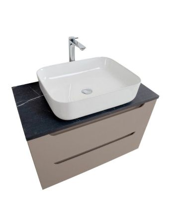 ETNA База под раковину подвесная с двумя выкатными ящиками, с доводчиками, Еловый Матовый, 800x455x500, ETNA-800-2C-SO-VO, артикул ETNA-800-2C-SO-VO