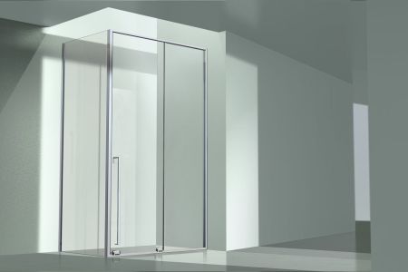 Душевой уголок Allen Brau Fantasy 150x90 3.11009.00 + 3.11013.00 хром, артикул 3.11009.00 + 3.11013.00