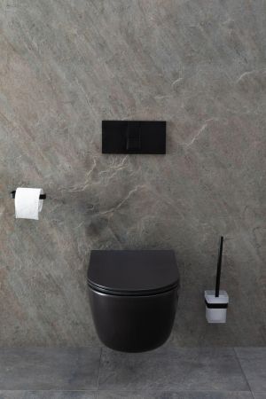 Чаша подвесного унитаза Allen Brau Priority 4.31002.31 черный матовый, артикул 4.31002.31