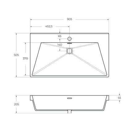 Мебель для ванной CEZARES MOLVENO, артикул MOLVENO-80-2C-SO-NC