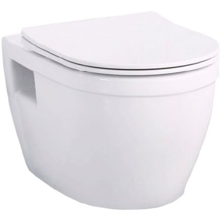 Унитаз BelBagno Loto BB070CHR подвесной без сиденья