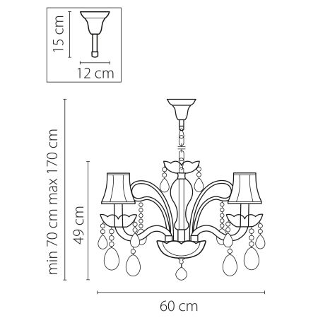 Люстра подвесная Acesso Lightstar Premium 721063, артикул 721063