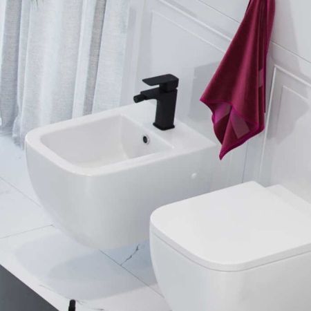 Смеситель для биде EXCELLENT Keria AREX.2003BL (черный мат)