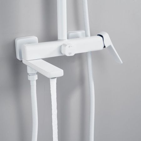 Душевая система Raffine F3699C, белый