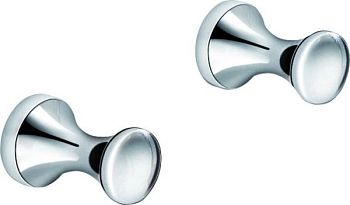 Gedy, набор из 2-х крючков, цвет хром