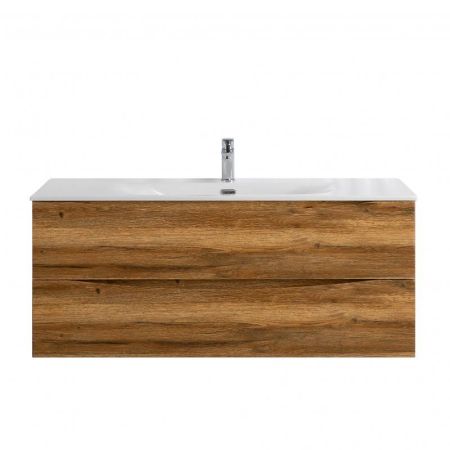 MARINO-CER-N База под раковину подвесная с двумя выкатными ящиками, Rovere Rustico, 1196x460x500, MARINO-CER-N-1200-2C-SO-RR-P, артикул MARINO-CER-N-1200-2C-SO-RR-P