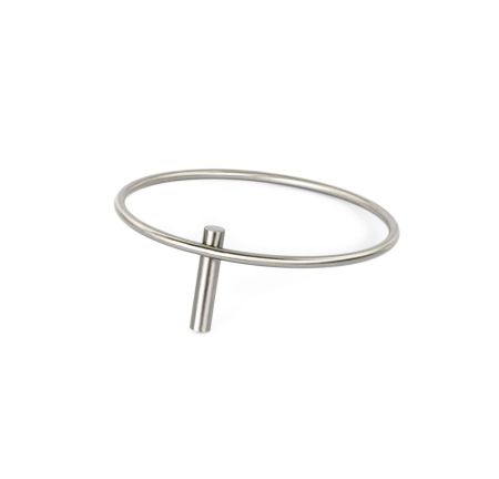 Stil Haus Hashi, полотенцедержатель - кольцо, цвет никель сатин, артикул HS07(36)