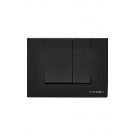 Комплект BERGES для монтажа  подвесного унитаза: инсталляция NOVUM525, кнопка S5 SoftTouch черная, унитаз LEVEL Rimless, сидение дюропласт Level Slim SO, микролифт, быстросъем