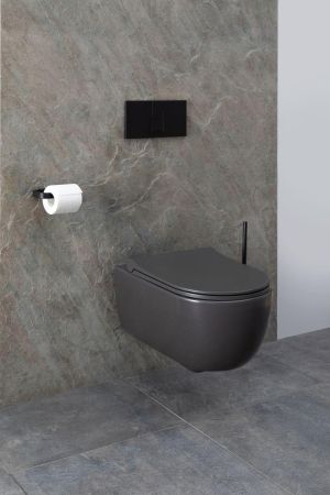 Чаша подвесного унитаза Allen Brau Priority 4.31001.AN антрацит, артикул 4.31001.AN