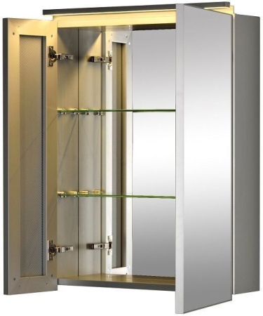 Зеркало-шкаф De Aqua 70 серебро, артикул AL 503 070 S