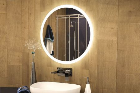 Зеркало Orange Sun 70 OS-70ZE с подсветкой с сенсорным выключателем