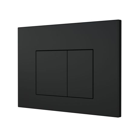 Кнопка смыва Nikel Black Matt для инсталляции Hasvik (Хасвик), ABS пластик, артикул Knapp 06 NBM