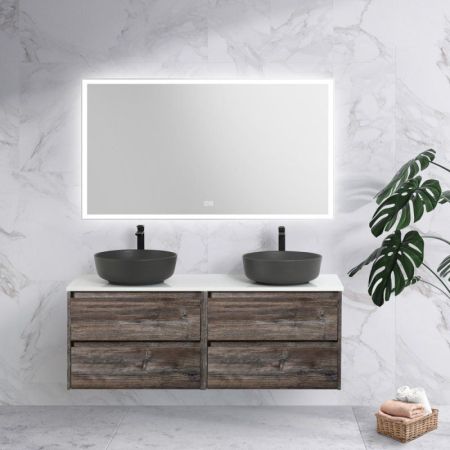 Мебель для ванной комнаты BELBAGNO KRAFT-1200 со столешницей, артикул KRAFT-600-2C-SO-RT