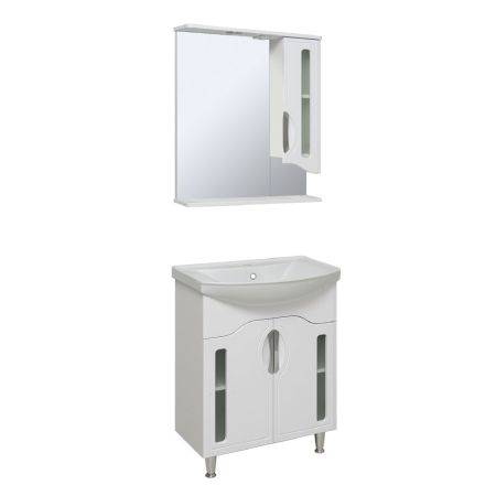 Зеркальный шкаф Runo правый Толедо 65 (00000001040), артикул 00000001040