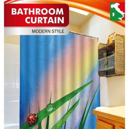 Штора для ванны Fora PH48 Божья коровка, артикул PH48