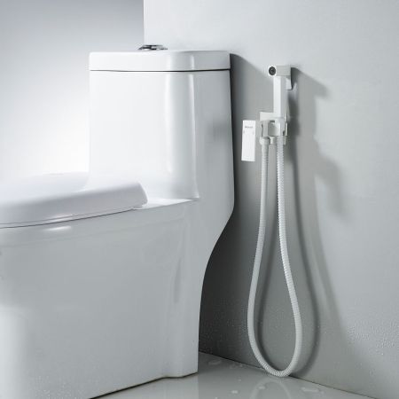 Гигиенический душ со смесителем Shevanik S127C, белый