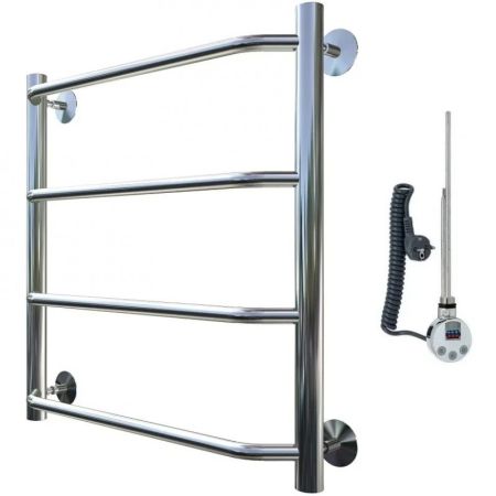 Электрический полотенцесушитель Тругор Браво 1 элТЭН 60x40 Хром, артикул Браво1/элТЭН6040