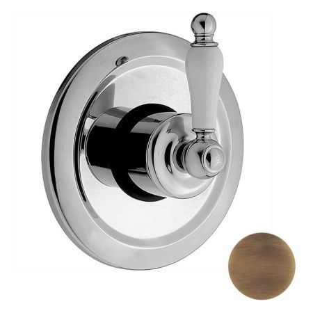 CISAL Arcana Toscana Переключатель на 3 положения,внутренняя и внешняя части в комплекте, цвет бронза