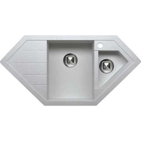 Кухонная мойка Tolero R-114 №001 100 Cерый металлик