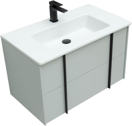 Тумба под раковину Allen Brau Reality 80 1.32005.PWM папирус матовый, артикул 1.32005.PWM