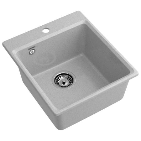 Кухонная мойка GranFest GF-LV-420, серый, артикул GF-LV-420 серый