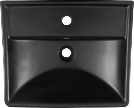Раковина Aquanet Ирис 50 черная матовая