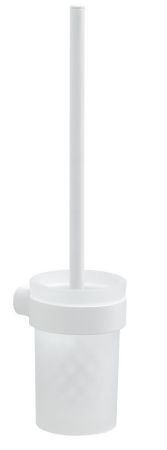 Gedy Pirenei настенный стеклянный ерш, цвет белый матовый, артикул PI33/03(02)