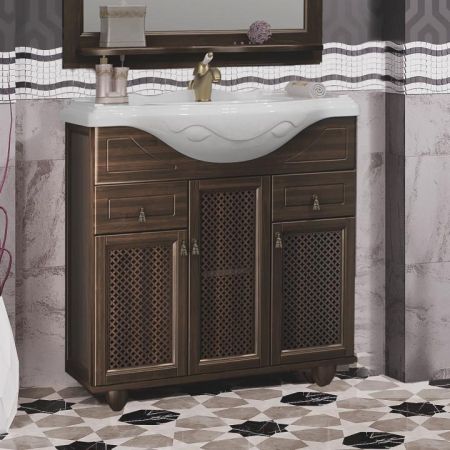 Зеркало Тибет 85 Opadiris Орех антикварный, артикул 