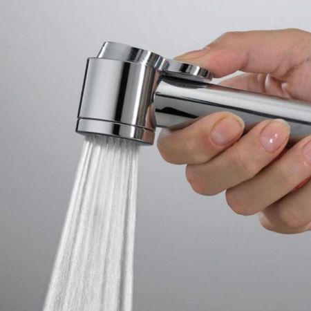 Гигиенический душ, Bossini, Paloma Brass, с прогрессивным смесителем, шланг-есть, длина шланга, мм-1250, держатель-в комплекте, материал-латунь, цвет-черный матовый, артикул E37007B.073