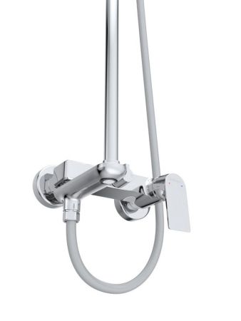 MARINO Душевая стойка со смесителем и изливом, хром MARINO-VSCM-CRM, артикул MARINO-VSCM-CRM