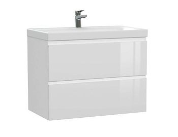 Тумба подвесная Cersanit MODUO 80 белый под раковину S-UM-MOD80/1 (MODUO 80) (64141)