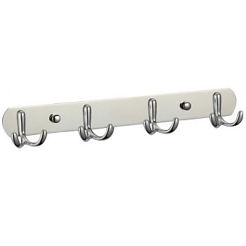 Планка с крючками Savol S-07204B, хром