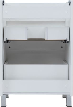 Тумба под раковину Aquanet Вега 58 белый глянец, артикул 00329124