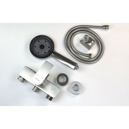 Смеситель для ванны Fmark FS8824, сатин, артикул FS8824