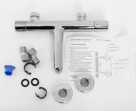 UNO Смеситель для ванны и душа, чёрный UNO-VASM-NERO, артикул UNO-VASM-NERO