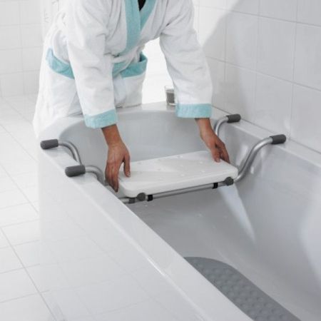 Сиденье для ванны Ridder Assistent А0042001 Хром, Белый, артикул А0042001